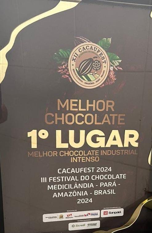 Ouro Concurso CacauFest Medicilândia 2024 Categoria Intenso